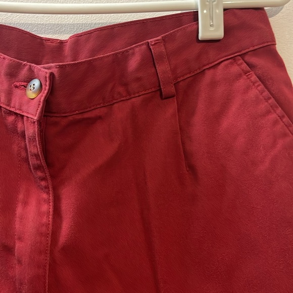 Vintage L.L. Bean High Waisted Trouser Shorts Size 10 - Picture 4 of 6